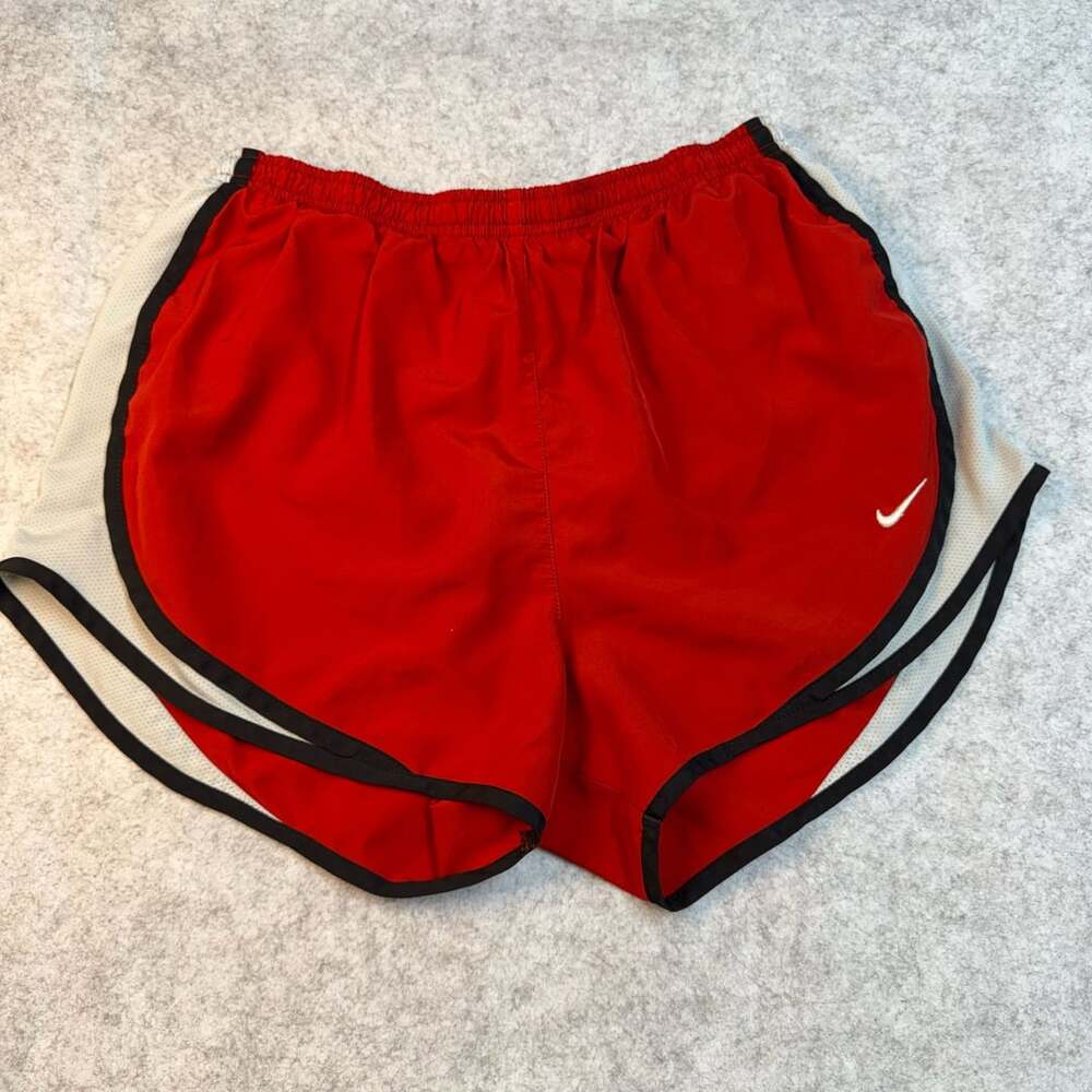 Nike Tempo Dri-FIT Running Shorts Red White